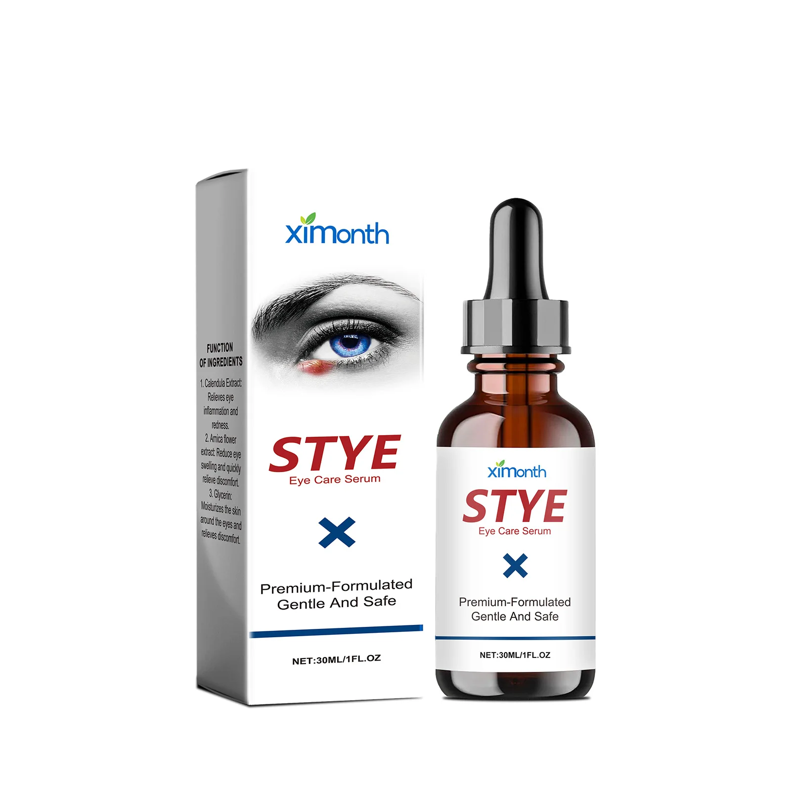 Eye Relief Drops Relieve Eye Redness Stye Blepharitis Treatment Anti Fatigue Improve Ocular Inflammation Eye Care Drops