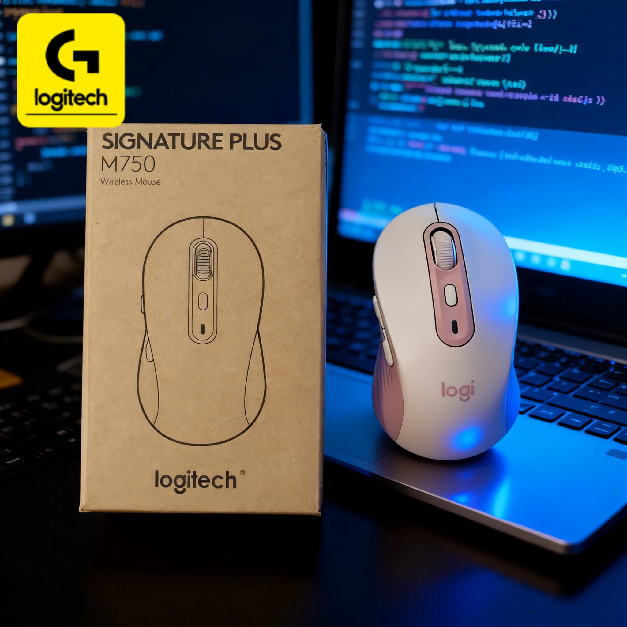 

Logitech M750 Bluetooth dual-mode mouse, cross-screen multi-connection, intelligent scroll wheel adapted for office work.