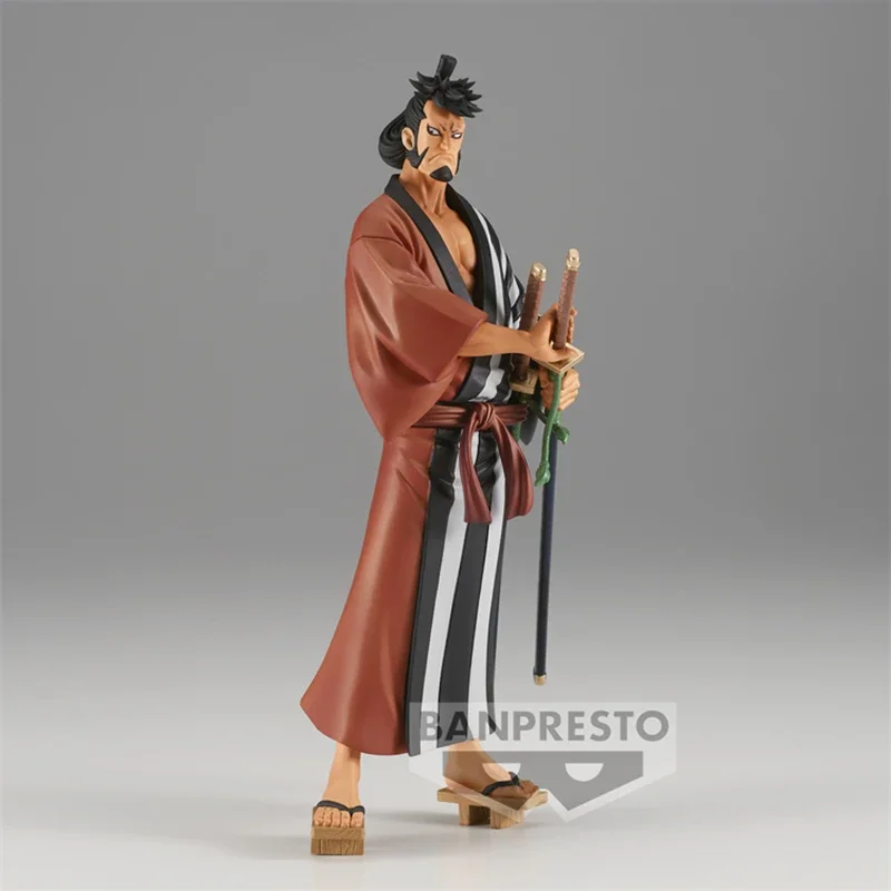 Oryginalna figurka anime Bandai One Piece Denjiro Kinemon 17 cm, oryginalny model PVC, ozdoba kolekcjonerska, zabawki dla chłopców, prezenty - dostępna od ręki.