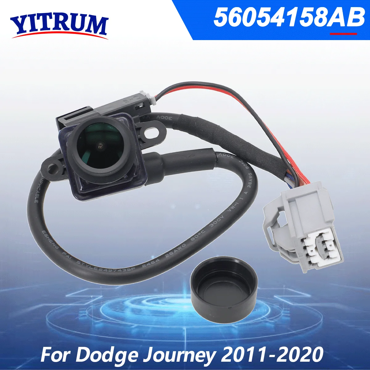 

For Dodge Journey 2011-2020 Rear View Backup Camera Reverse High Quality Park Assist Camera 56054158AB 56054158AD