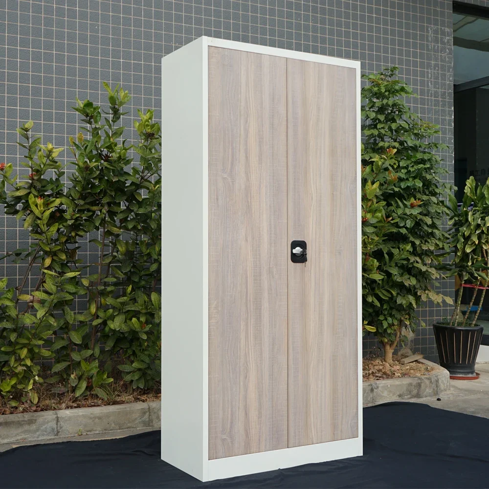 

#For Hot sale office furniture metal file cabinet manufacturers metal 2 door cupboard steel storage filing cabinet