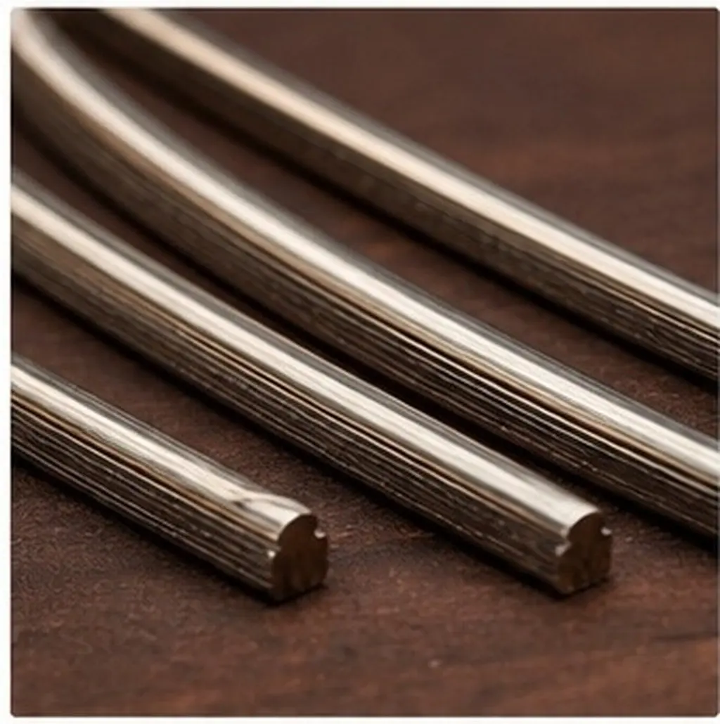 24Pcs Cupronickel Guitar Fret Wires 2.2mm for Electric Guitar Repair – Smooth Surface Fretboard Replacement