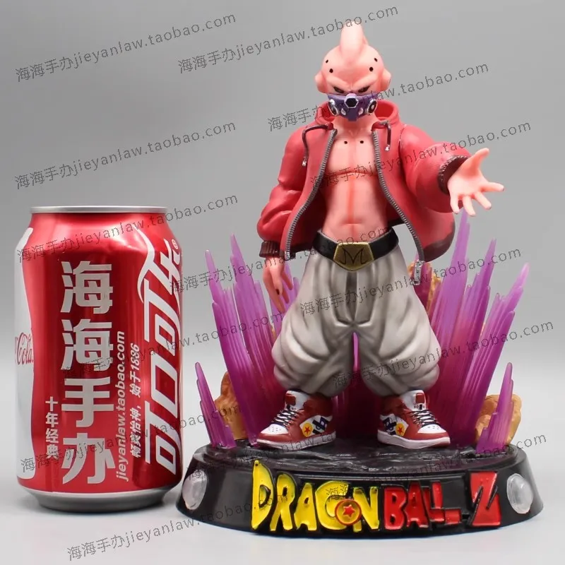 20cm Anime Dragon Ball Boo Figures GK SHEEP Majin Buu Action Figures Luminous PVC Model Collection Peripheral Toys Birthday Gift