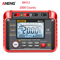 ANENG MH13 Ohm Tester Digital Multimeter  Earth High Voltage Resistance Meter Megometro Insulation Tester Megohmmeter Tool