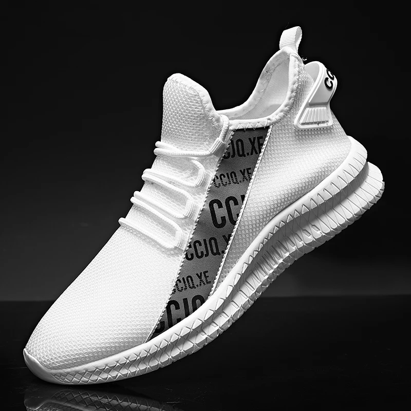 

YRZL Men Running Sneakers High Quality Lightweight Sport Shoes Mesh Breathable Comfortable Casual Shoes Mens Fashion Sneakers