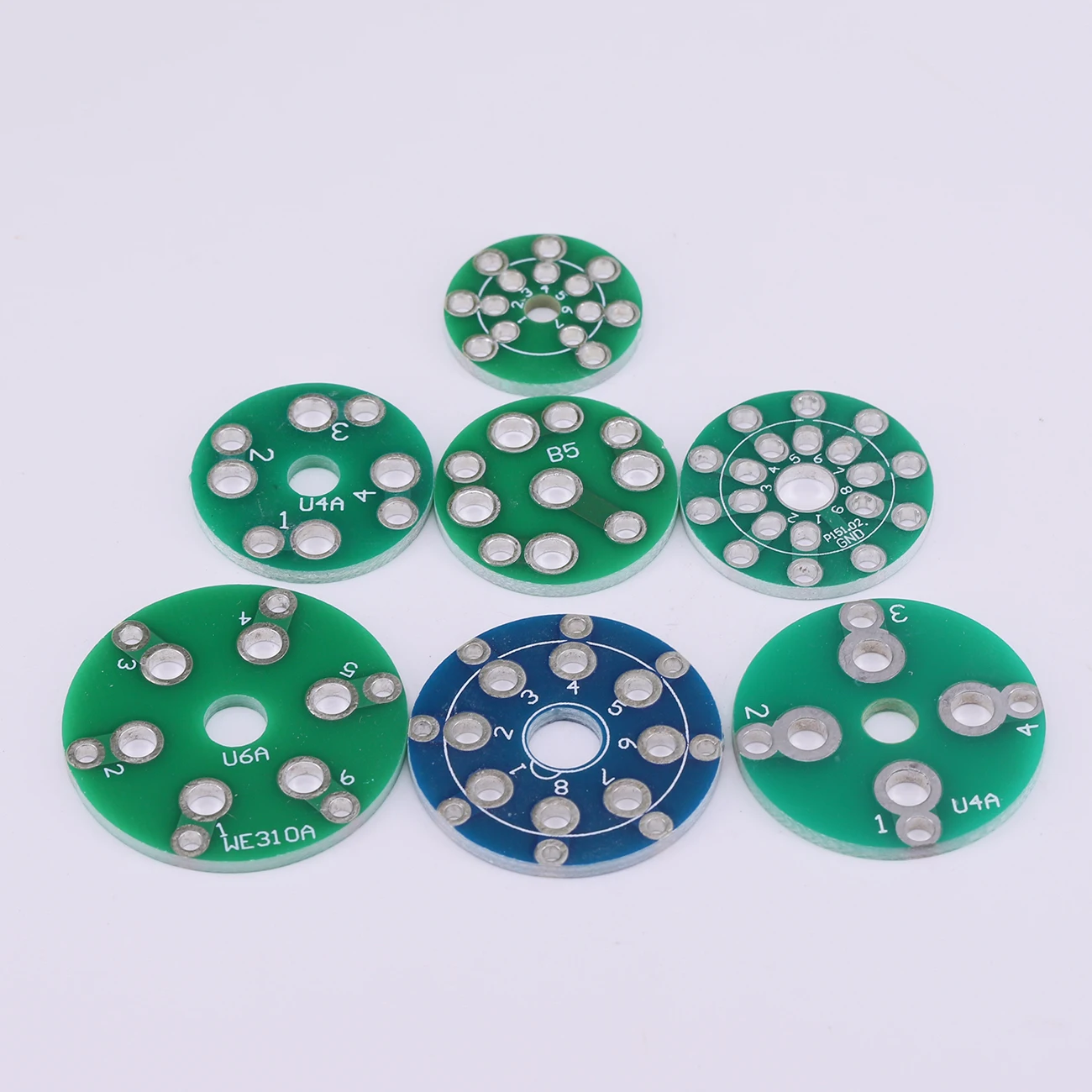 

10PCS Converter Board PCB Board Adapter Circuit Board For CMC EIZZ 4pin 5pin 6pin 7pin 8pin 9pin Tube Socket Amplifier DIY HIFI