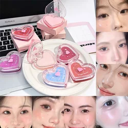 Gege Bear Water-Luminous Cheek Gel — Multi-Purpose Highlighter, Blush, and Contour Stick for a Radiant Finish