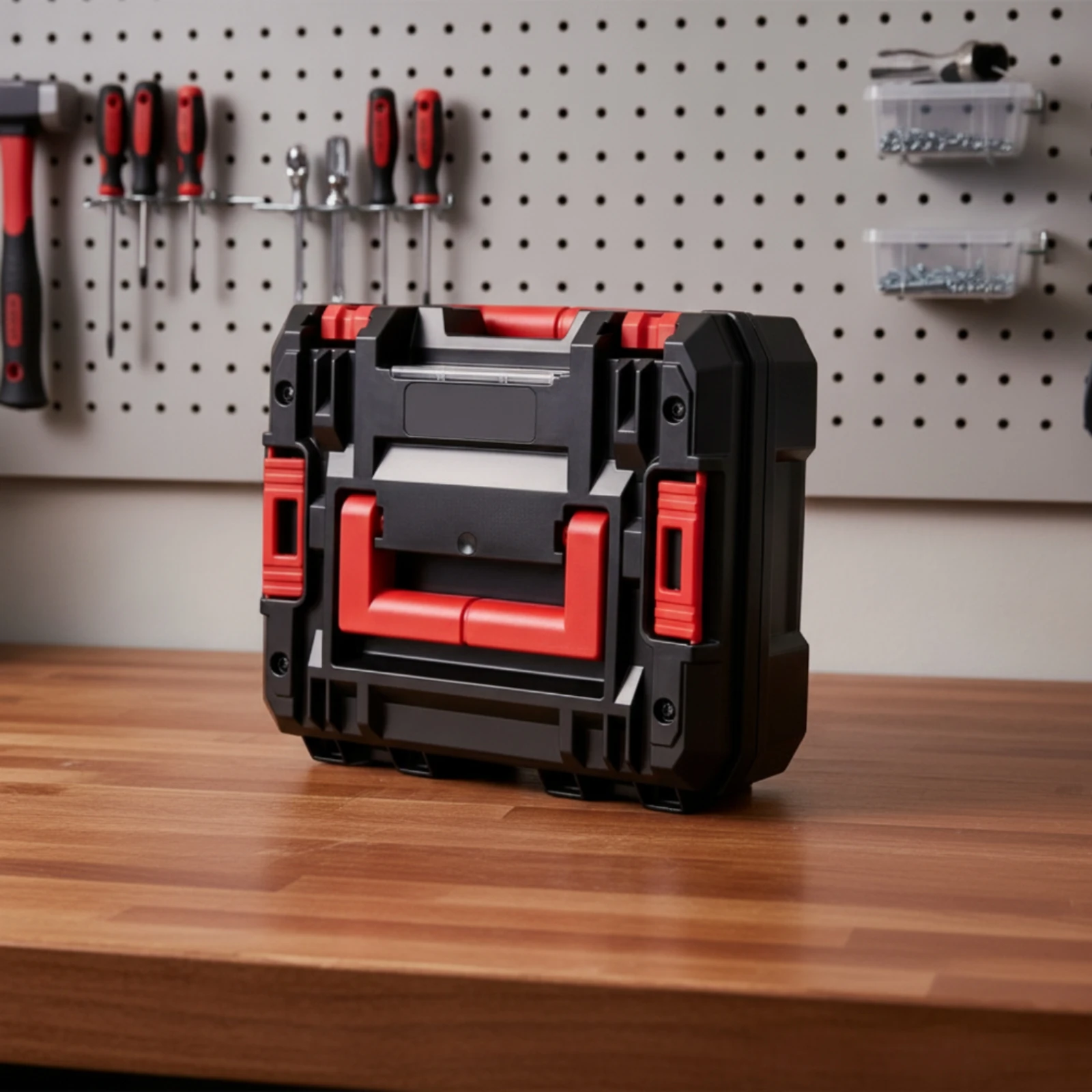 Drill Case Safeguarding Tool Case with Handle Portable Long-Lasting for DIYers, Home Maintenance, Workshop