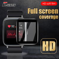 99D Curved Full Cover Screen Protector For Haylou Smart Watch 2 LS02 LS01 SmartWatch Soft Film Not Tempered Glass