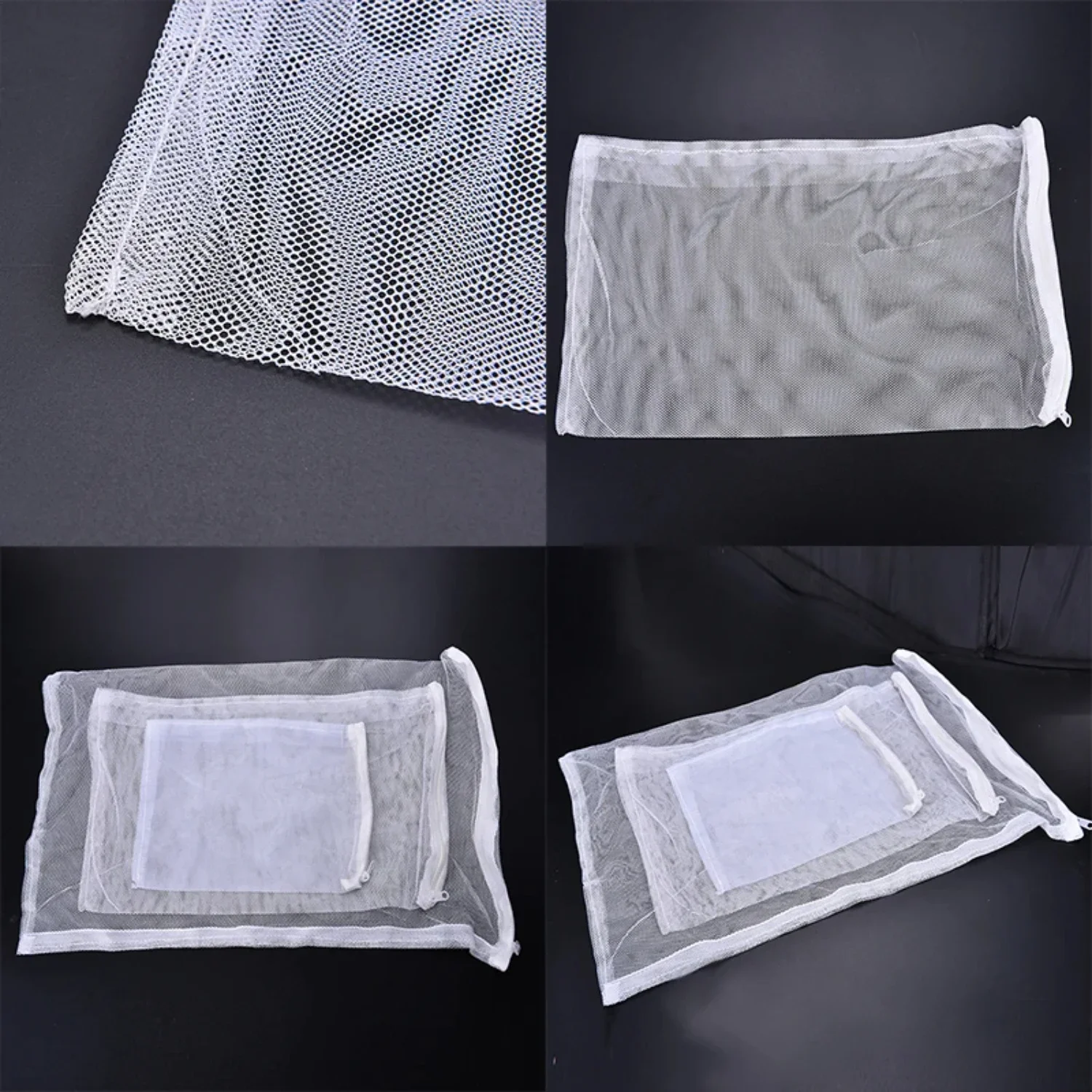 High-Quality ZIPPED Mesh Filter Net for Aquarium - Enhance Your Aquatic Experience with Durable and Effective Water Filtration -