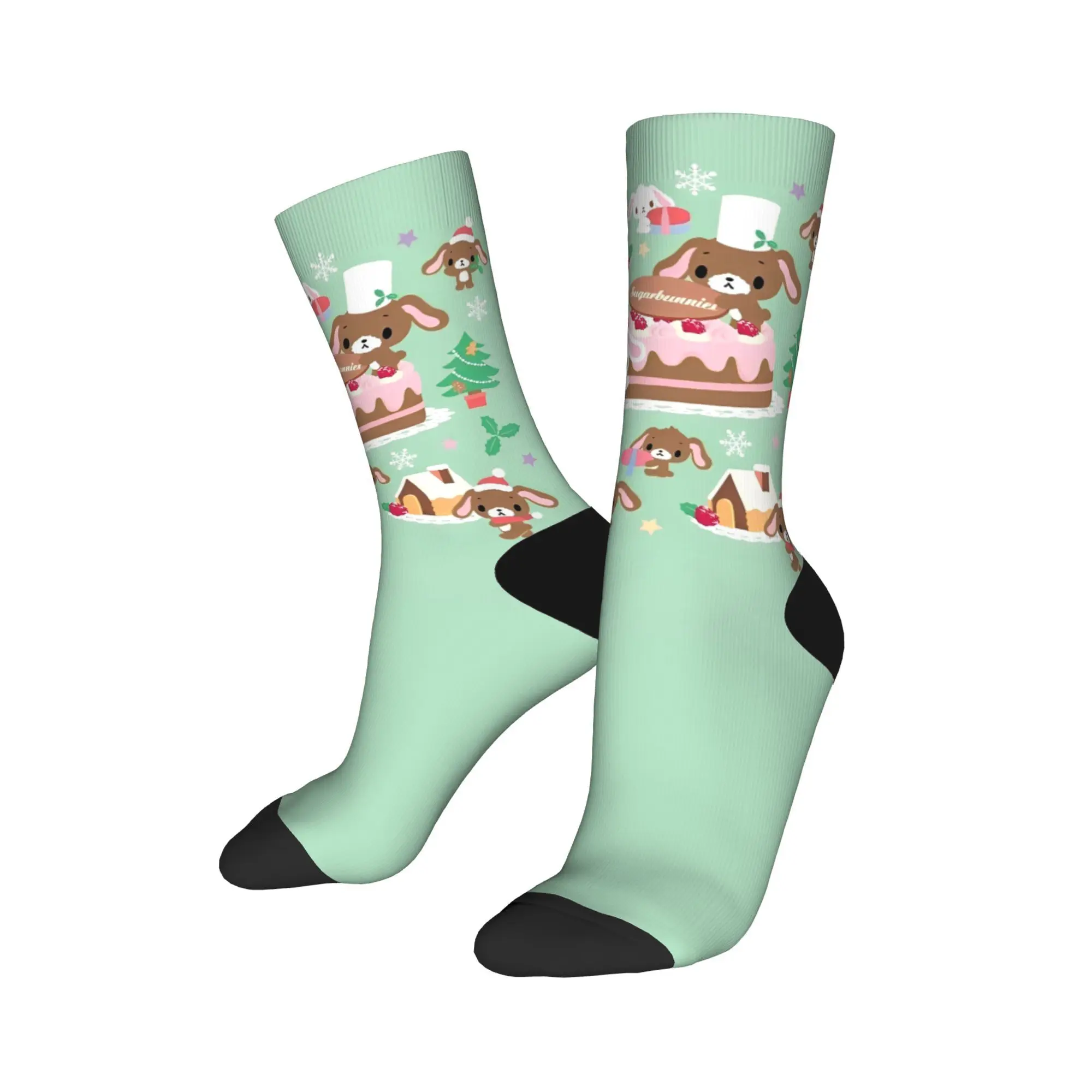 

Fashion Male Men Socks Casual Cute Sugarbunnies Sock Polyester Sport Women's Socks Spring Summer Autumn Winter