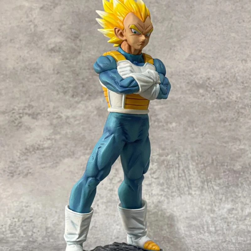 Dragon Ball 32cm Super 2 Goku 30cm Vegeta Resonance Set Figurki Akcji Zestaw Statuetka Model GK Ozdoba na Biurko Zabawka Anime Prezent dla Chłopca