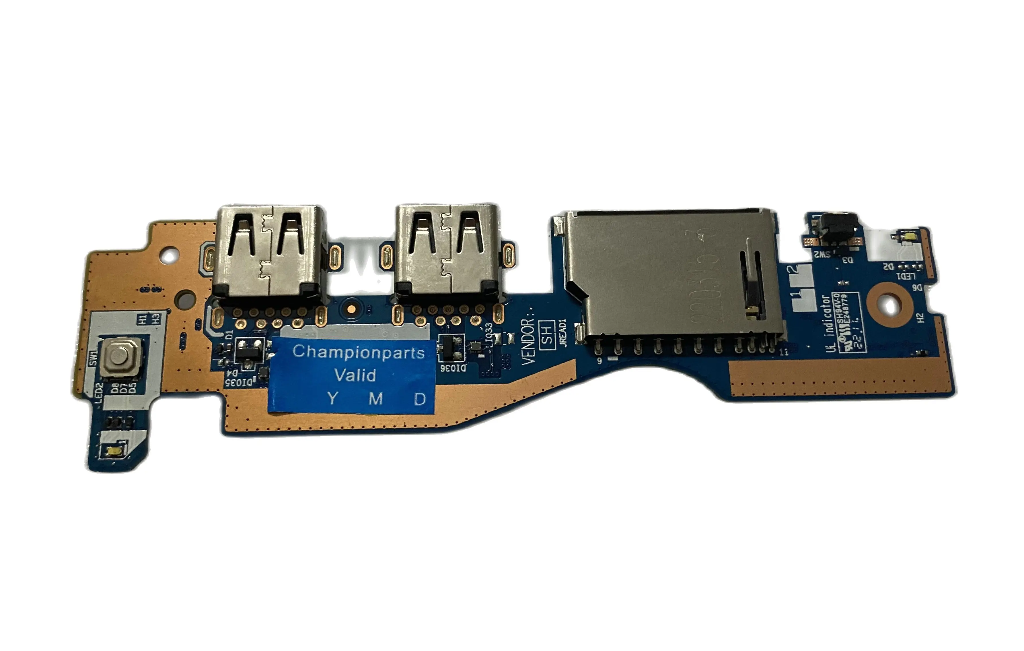 Imagem -03 - Placa Usb com Cabo Flex Botão de Alimentação Gs557 Ns-c681 Ns-c811 Ns-e401 Lenovo Xiao Xin15iil Áudio 2023 Mllse Stock