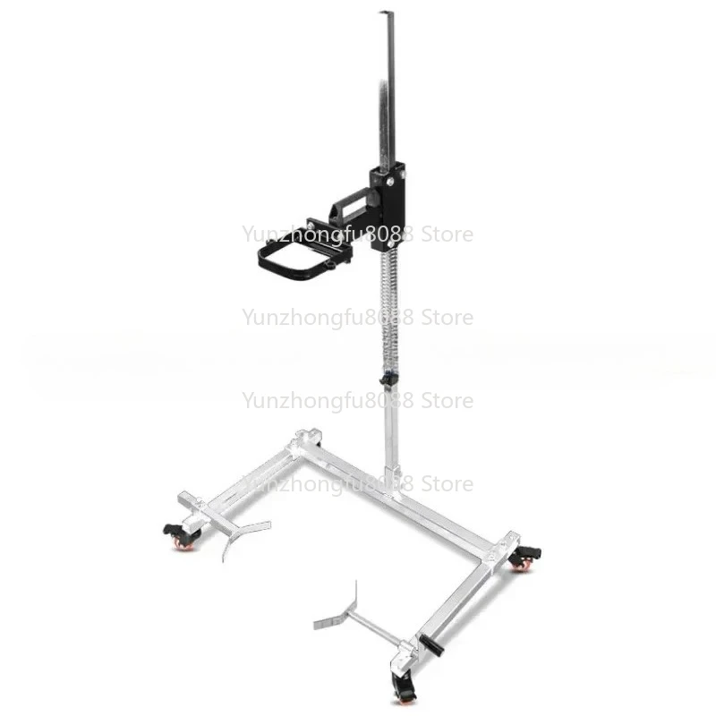 Para mezclador de alta potencia, soporte fijo hidráulico de diamantes de imitación, pintura de cemento, masilla en polvo