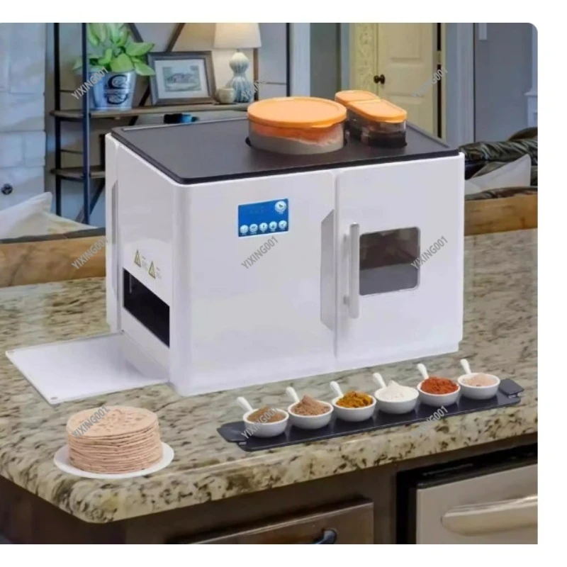 Automatic Roti Maker - Multifunction Chapati Puri Dough Press Flatbread Kitchen Appliance