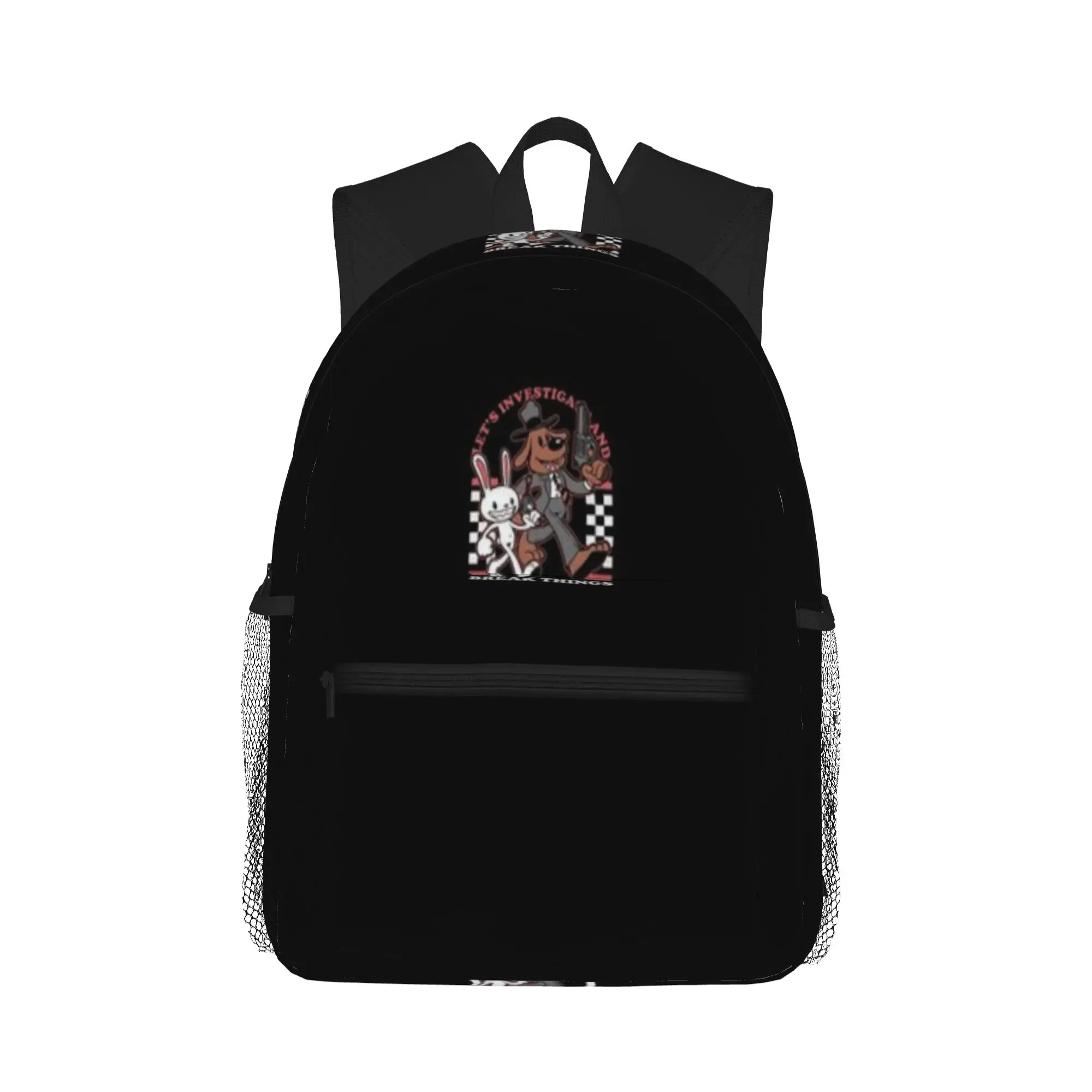 

Game Mascot Private Investigators Casual Backpack for Students and Adults Bags
