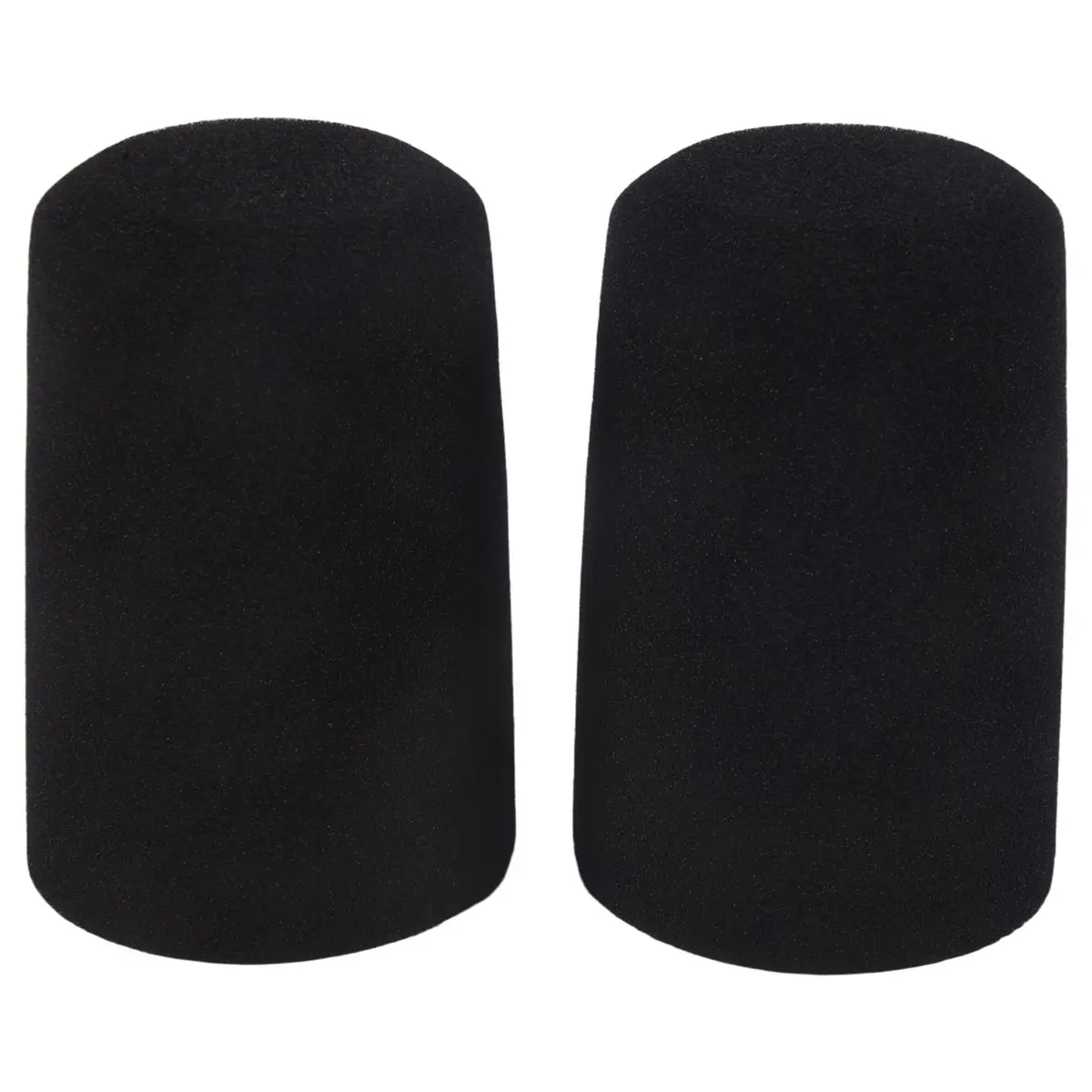 AT42 2Pcs Windscreen for Microphone Filter Cover Noise Reduction Sponge Foam Replacement for Mic