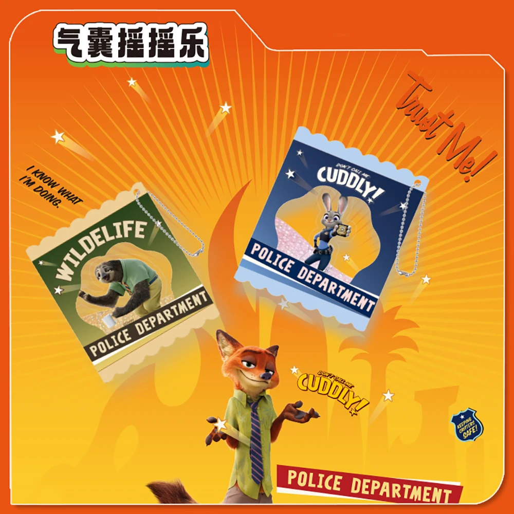 JANDOON Zootopia Acrylic Shaker Blind Box Judy Hopps Flash Collectibles Anime Peripherals Toys Hadiah Liburan yang Sempurna