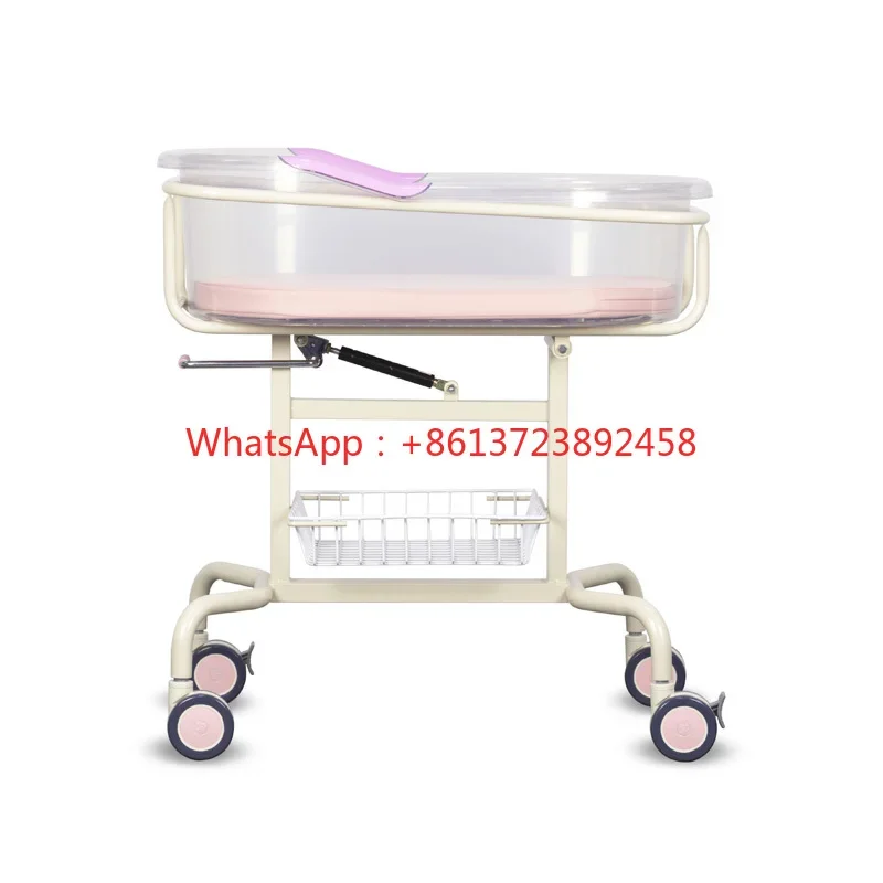 Hospital Furniture Portable Infant Cribs Bed Medical Baby Bed