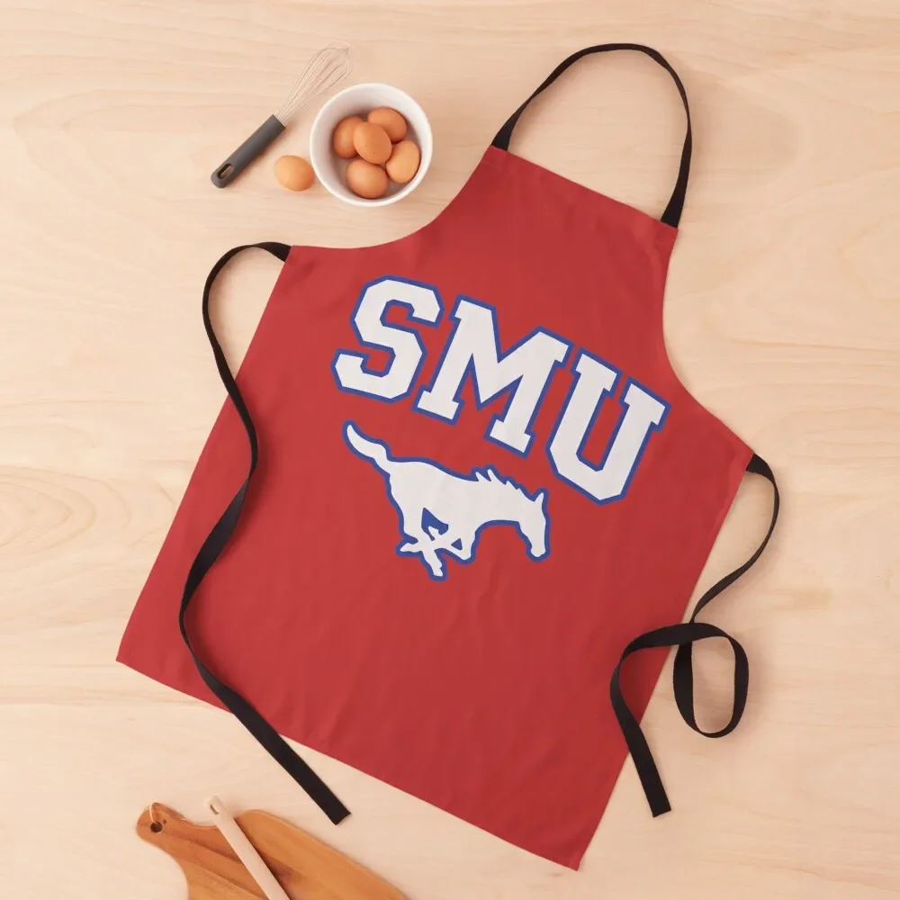 

SMU Blue Logo & White Peruna Apron carpenter Teacher Apron