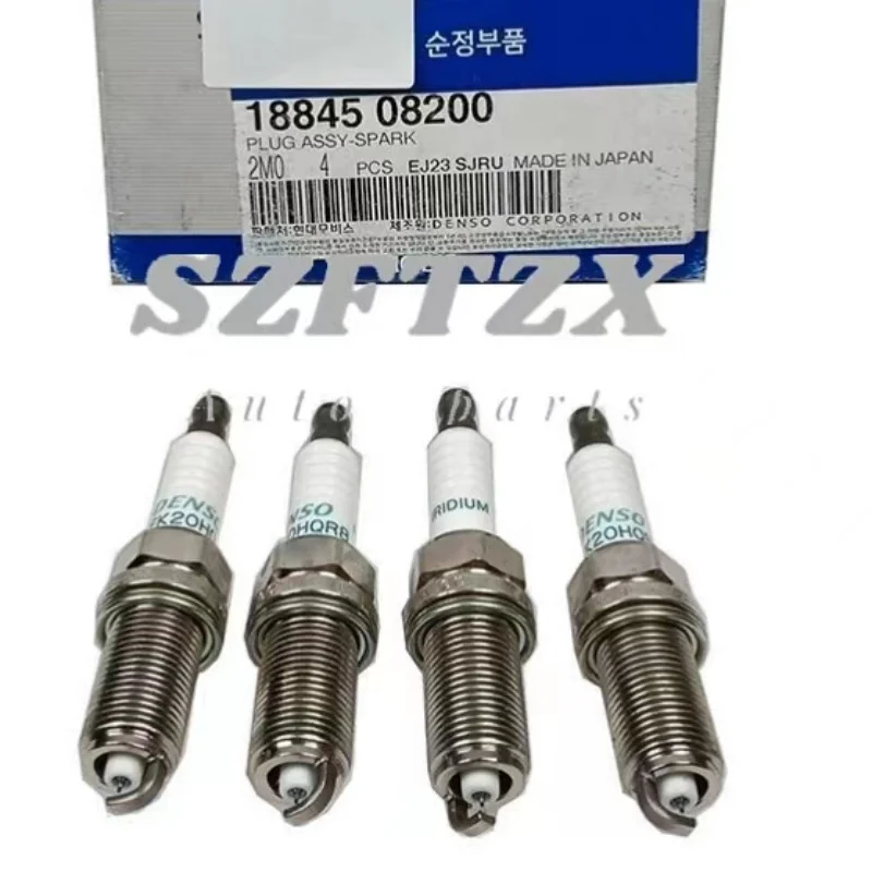 

Genuine New Iridium Spark Plug 1884508200 18845-08200 Spark Plug 4Pcs For HYUNDAI Genesis Coupe