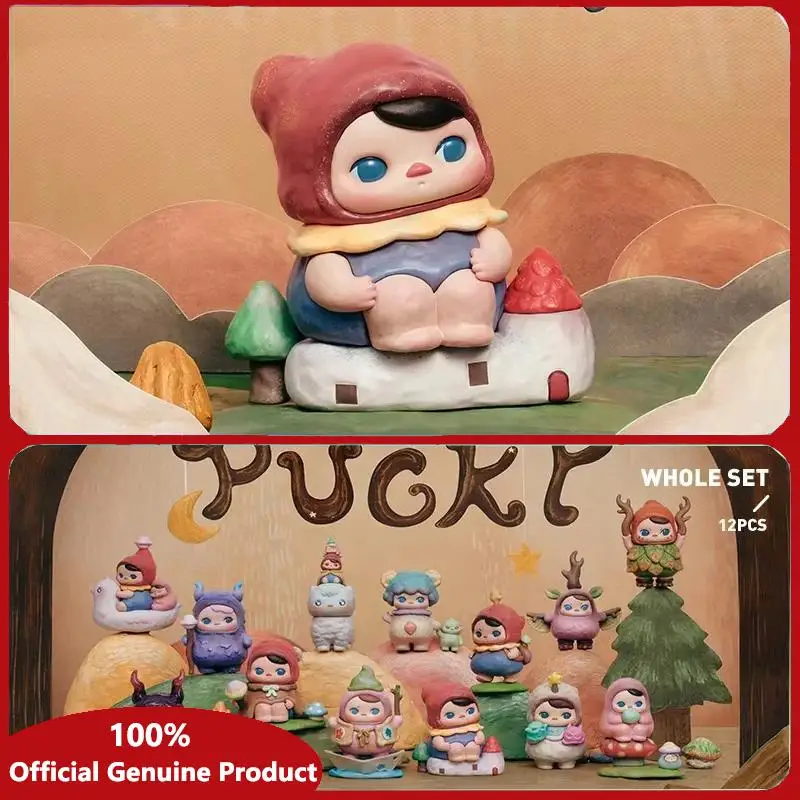 

Pucky Poko's Adventure Series Genuine Blind Box Toys Kawaii Anime Action Figure Caixa Caja Surprise Mystery Box Dolls Girls Gift