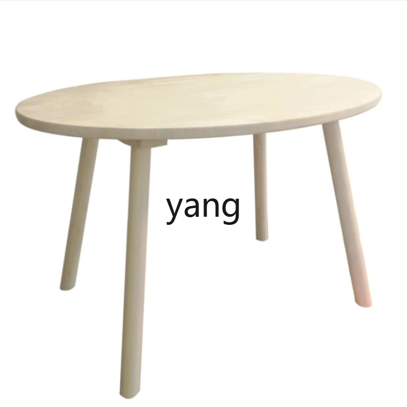 

CX children's oval table deer chair children's solid wood stool baby study desk chair