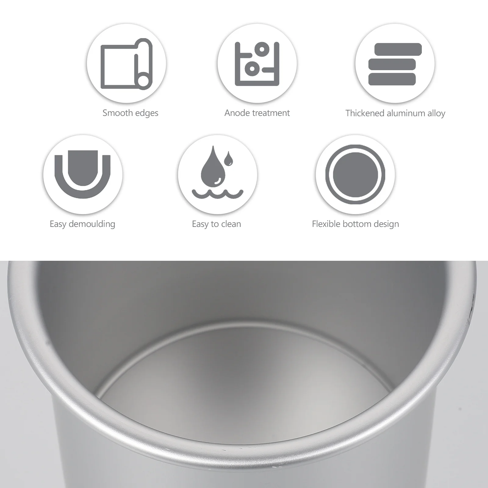 วัสดุทำพิมพ์เค้กชีฟองระดับพรีเมียม ไม่มีสารอันตราย ทนความร้อนสูง เหมาะสำหรับร้านเบเกอรี่มืออาชีพ