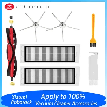 Xiaomi Roborock için S5 Max S50 S55 S5 S6 S6 MaxV S6 saf E4 E5 Robot vakum yedek parça ana yan fırça Hepa filtro paspas