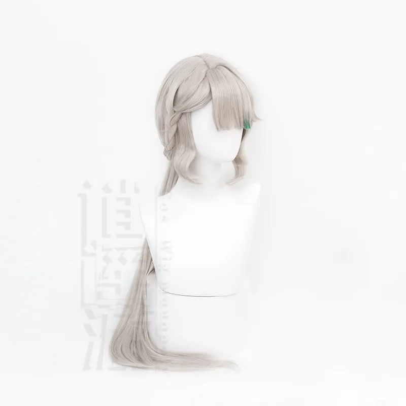 Genshin Impact Lynette Cosplay Wig Simulation Scalp Top Wind Cat Halloween Gift
