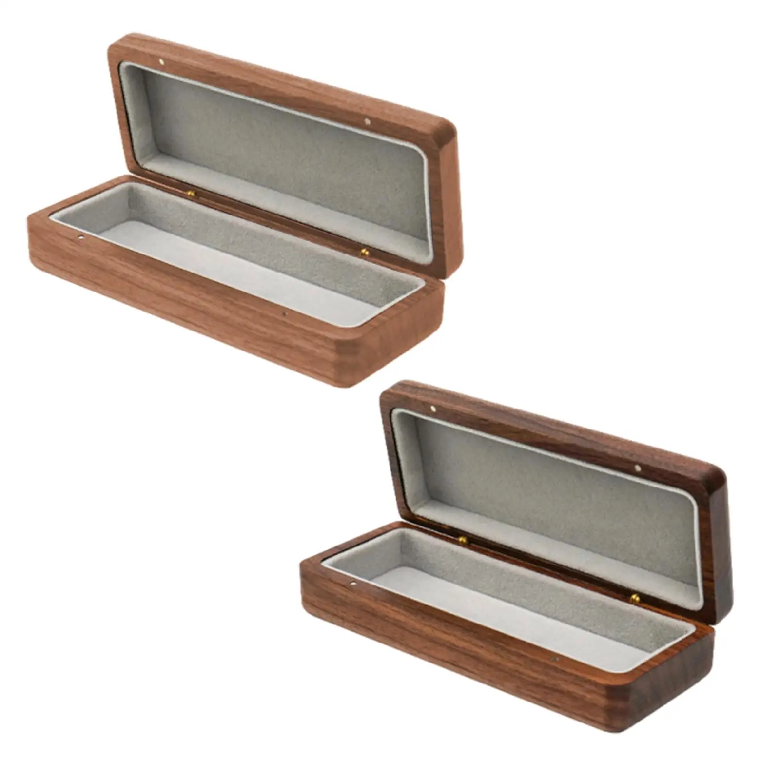 

Elegant Wooden Eyeglasses Case Organizer Hard Box Universal Fit Sunglasses Storage for Men Women Accessories