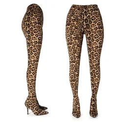 Satins Elastic Cloth Jumpsuit Pants Boots Women Racing Party Trendy Sexy Steel Pipe Dance Pants Boots High-heel 8.5cm/10cm 34-45