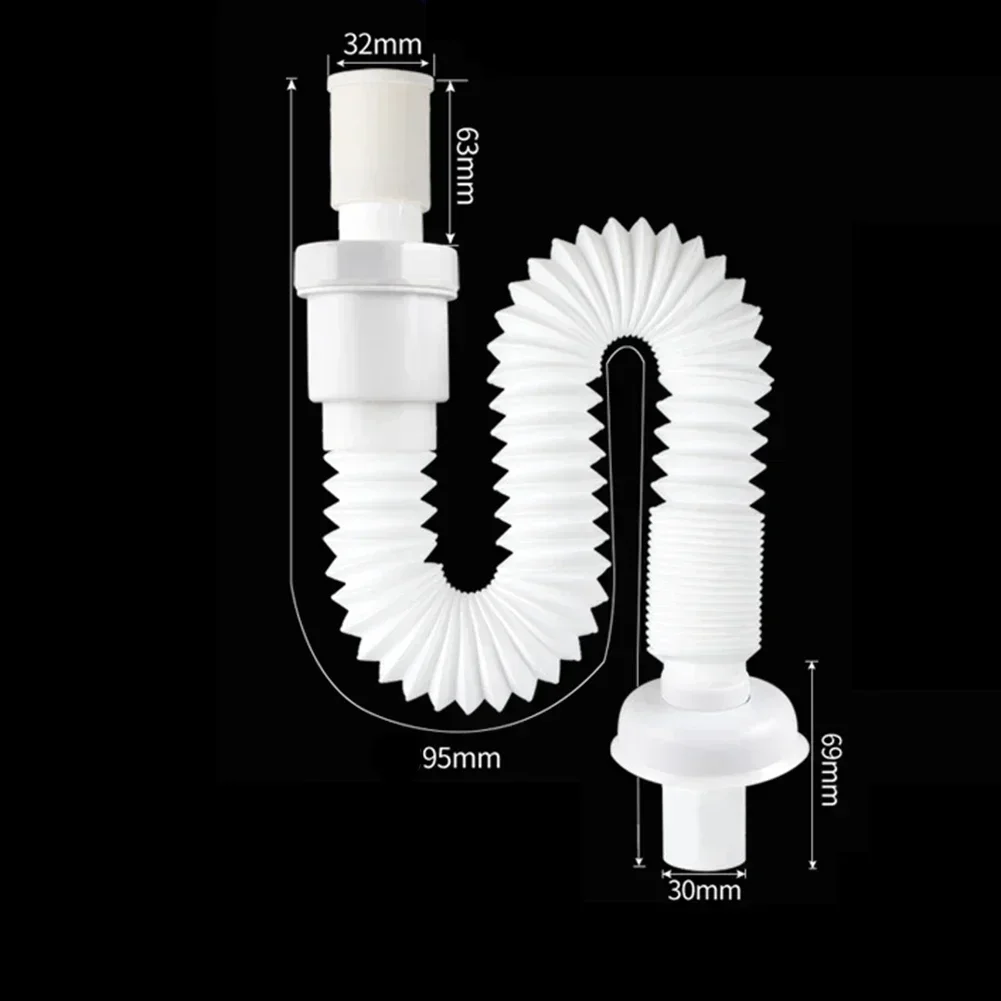 주방 싱크대 대야 배수관, 개폐식 탈취 필터, 유연한 다운스파우트, 욕실 싱크대 막힘 방지 액세서리