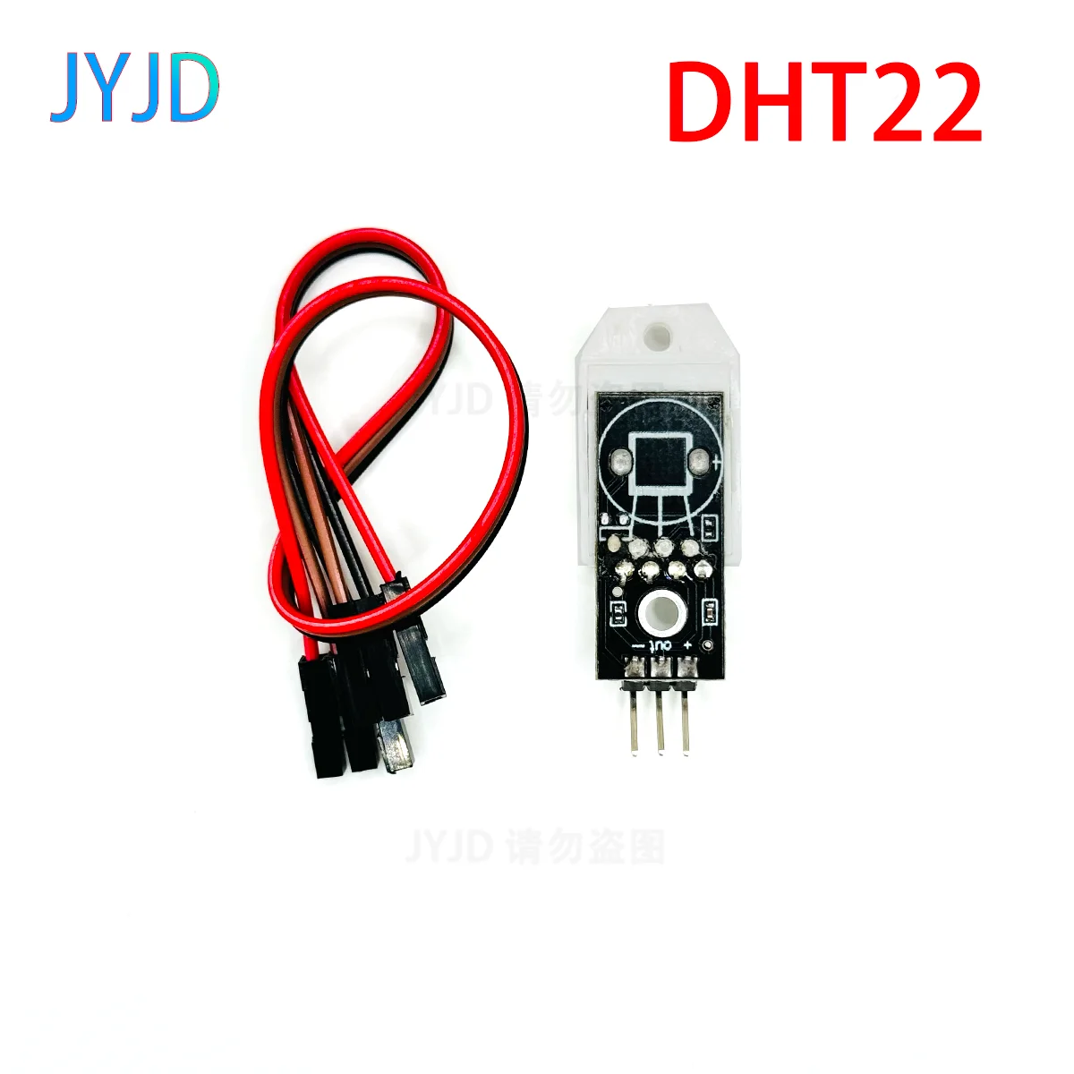 DHT22 sensore digitale di temperatura e umiditร AM2302 modulo + PCB con cavo per Arduino