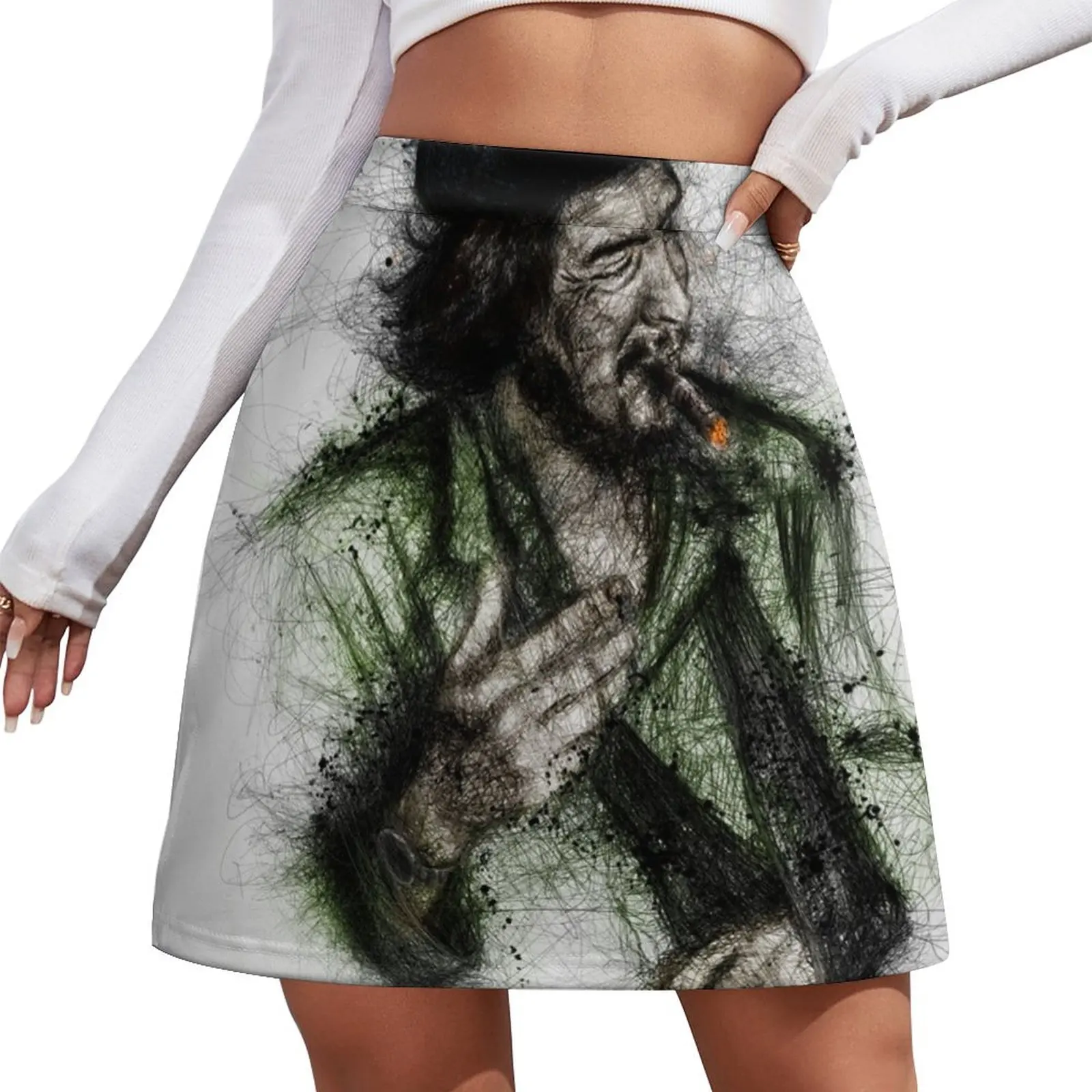 

Hasta la Victoria Siempre Mini Skirt skirts for womans luxury designer clothing women Women's summer skirt skirt