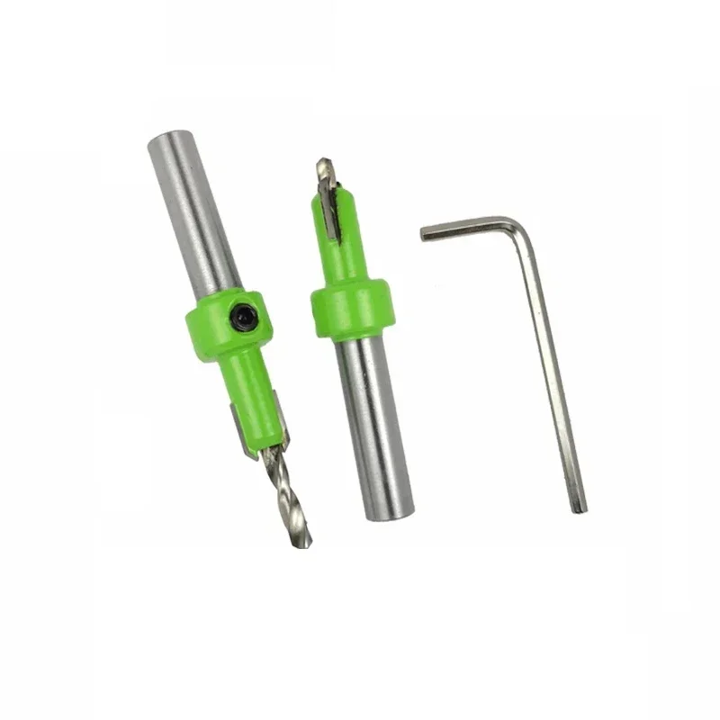 1 st 8mm Schacht HSS Houtbewerking Ti Verzinkboor Rounter Bit Schroef Extractor Remon Sloop Hout Frees