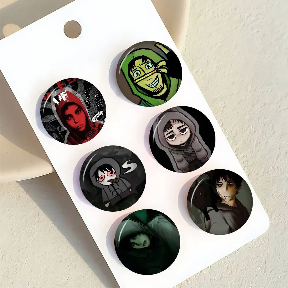 Classic Game Cry of F-Fear Simon Henriksson Customizable Button Pins Cute Funny Creative Badge Jewelry Decor Gifts For Friends