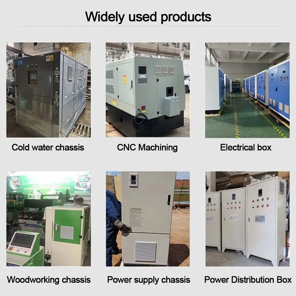 Air Ventilation System ABS Cabinet Ventilation Filter White Without Fan Fan Filter Shutters Fan Grille