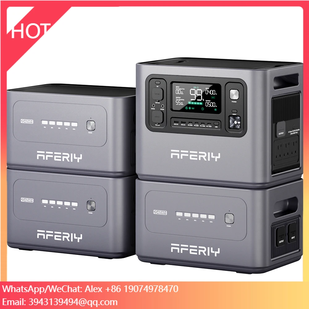 AF-P280 Expandable Capacity Portable Generator Power Station Emergency Power Supply Home Backup Power Generation