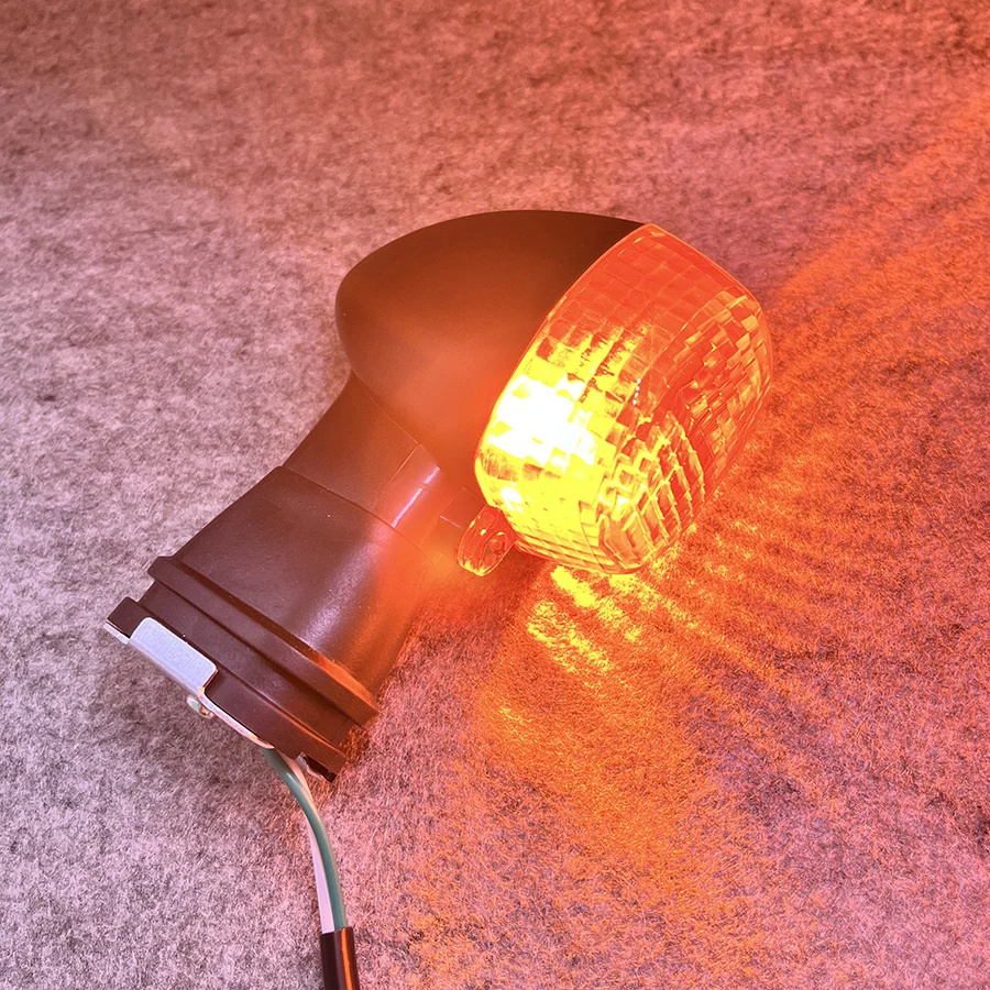 1 Pair Front Motorcycle Turn Signal Light Flashers Indicator For kawasaki ZXR250 ZXR400 ZXR750 KLE 250/400/500 ZRX1200R/S