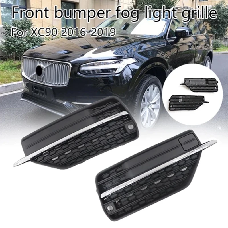 Lower Bumper Grille Fog Lamp Grille for XC90 16-19 Auto Accessory 31383044 Drop shipping