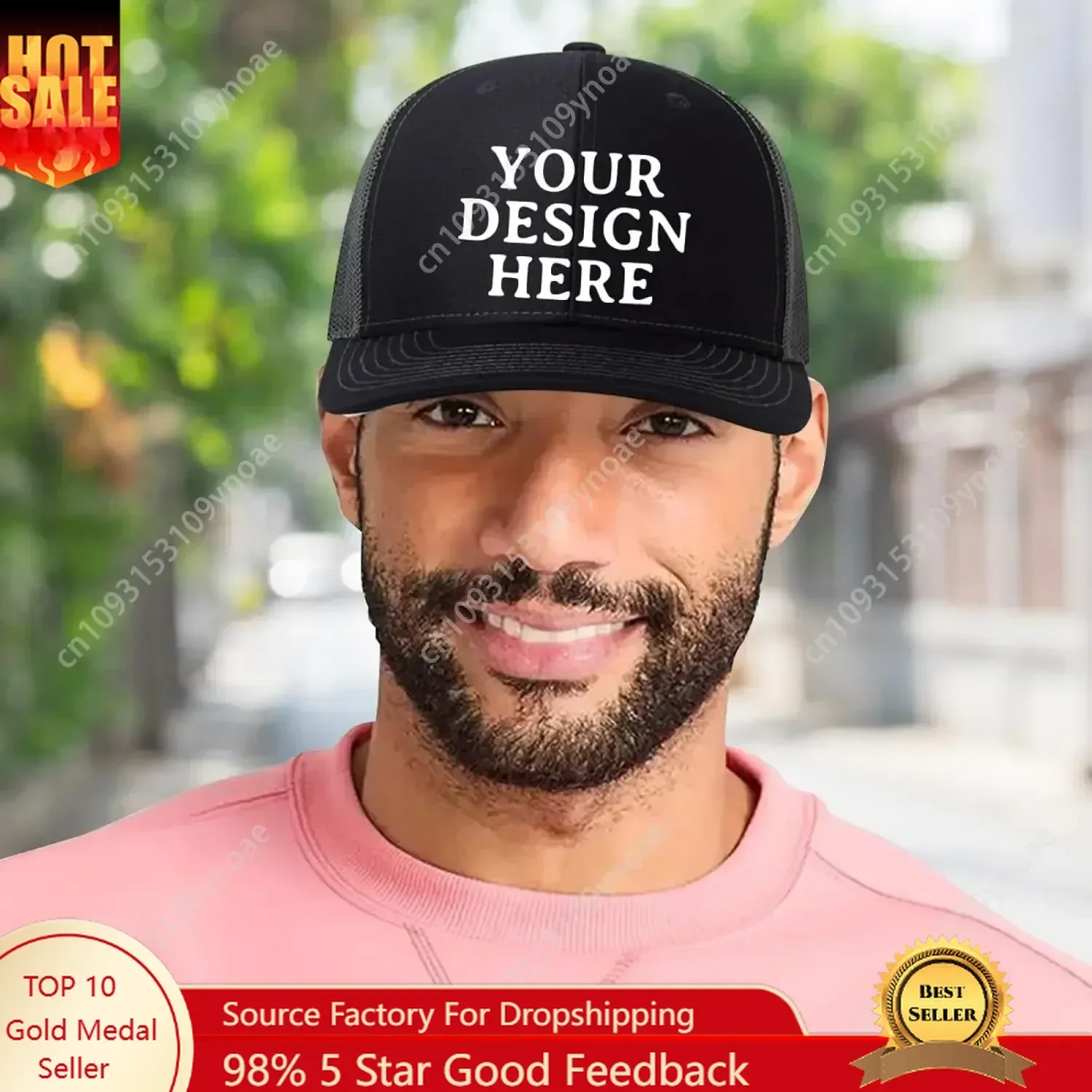 

Custom Hat Bulk For Man Woman Design Your Own Custom Trucker Hat Bulk Add Logo Text Photo Men Woman Outdoor Casual Party Headwea