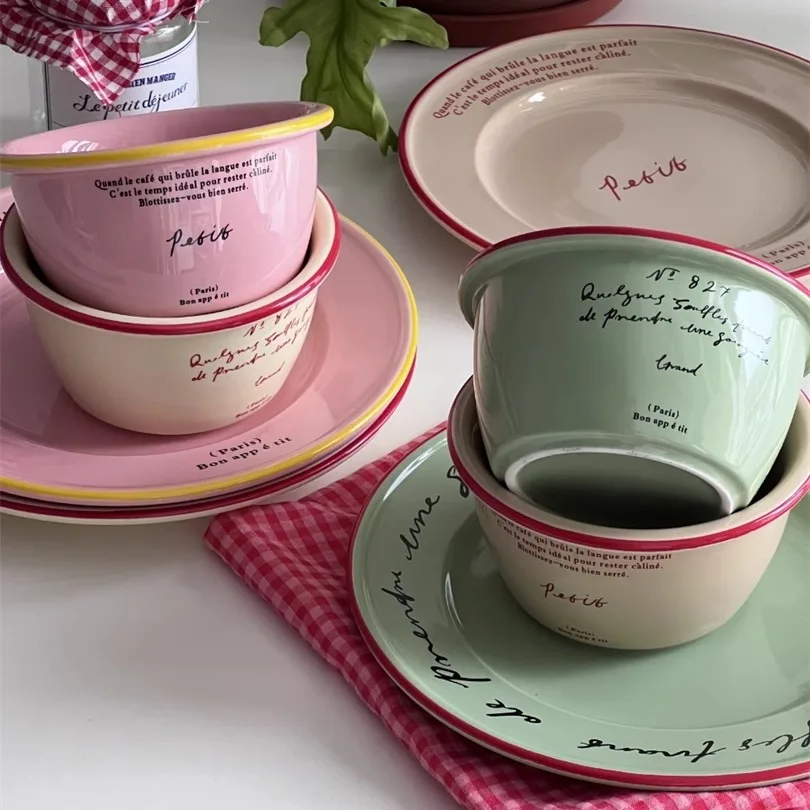 

Высокое эстетическое значение Cerc Миска для завтрака Цвет воротника Кастрюля Di Dert Салатная посуда Домашнее использование задница Шляпа Миска для супа