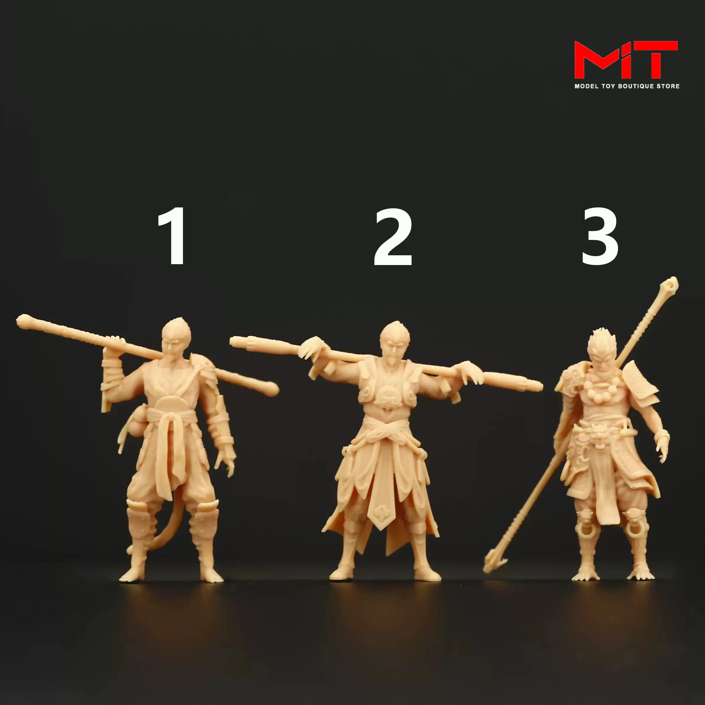 تمثال مصغر متوفر بالمخزون ، قرد تمثال ، قصص خرافية صينية ، شخصيات دمى خرافية ، طاولة رمال الديوراما ، حرفة مشهد ، A352 ، 1:64