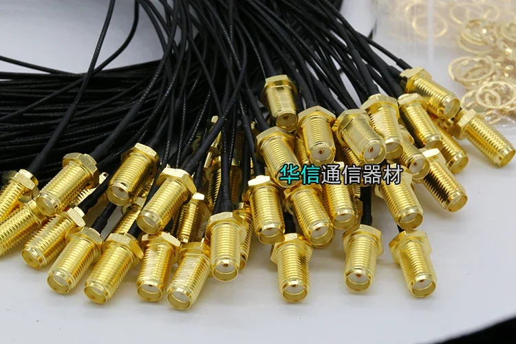 U.FL to SMA female Cable very long U.FL to SMA pigtail for GSM/2G/3G/4G/5G/5.8G/433MHz RG1.13 1 meter