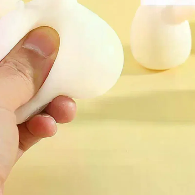 5Pcs Anti Anxiety Squeeze Toy DIY Accessories For Adult Blow Bubble Novelty Pinch Toy Insert Ball For Autism Kids Stress Toy