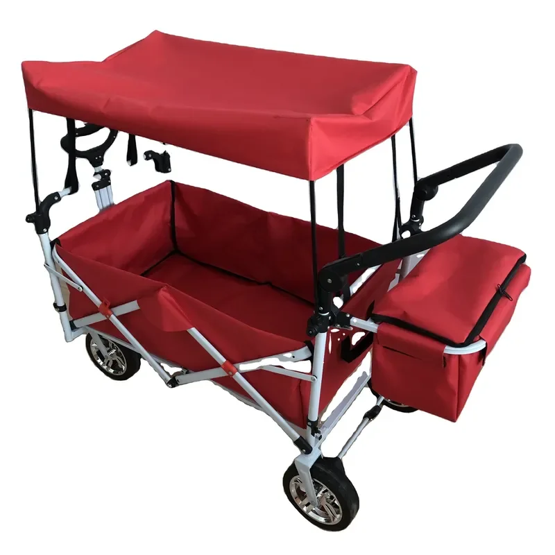 Outdoor All Terrain Camp Beach Garden Portable Folding Utility Wagon Cart