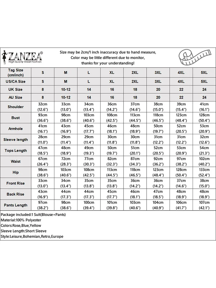 ZANZEA-Ensembles de pantalons élégants pour femmes, olympiques de travail d'avocat de mode, chemisier à manches courtes et col carré, fjSuits, ensembles assortis décontractés, été