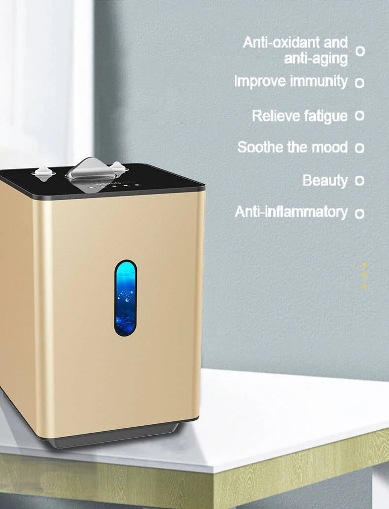 Mini Portable SPE PEM Hydrogen-Oxygen Inhaler for Travel & Household H2 gas 225ml Hydrogen Inhalation Machine
