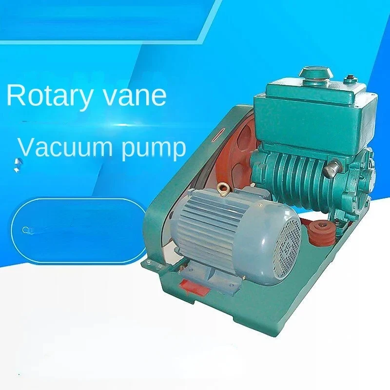 Equipment X Belt Double Stage Rotary Vane Vacuum Pump